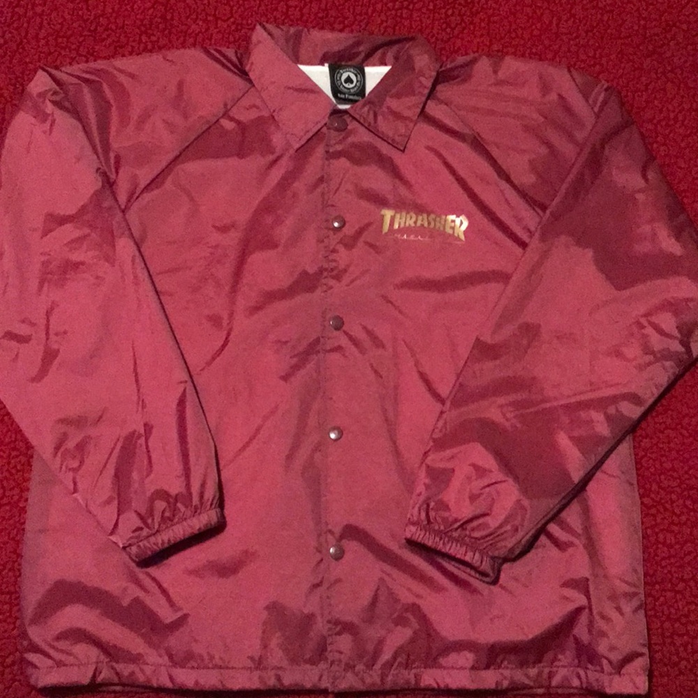 Thrasher Windbreaker (button up)